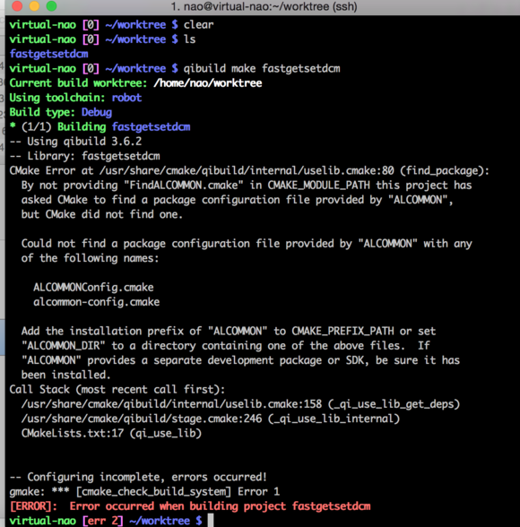 naoqi c++ sdk